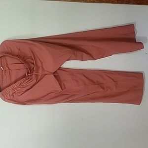 Old Navy High-Waisted Stech-Tech Wide Leg Pants, Size Large, Color Amber Stone